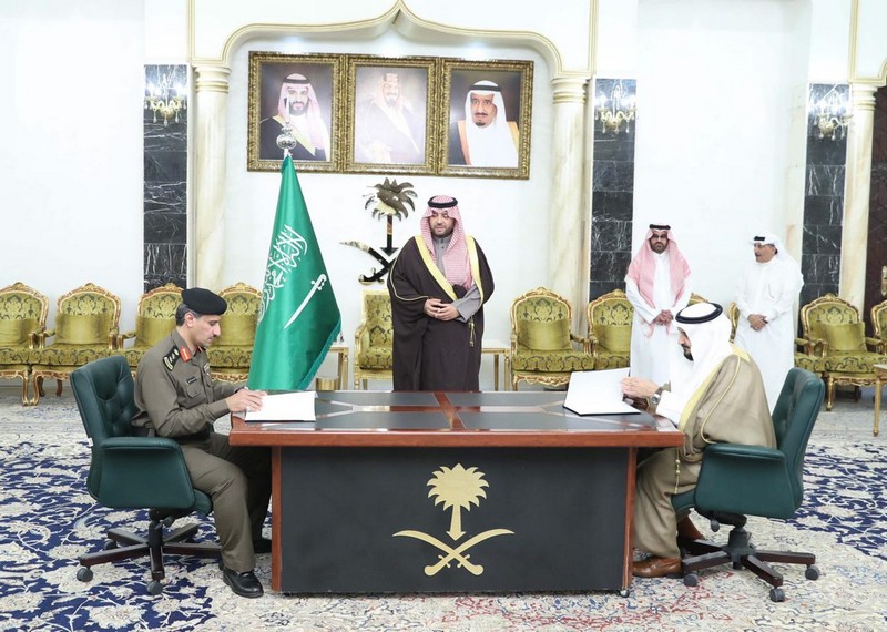 أمير الحدود الشمالية يشهد توقيع اتفاقية التعاون بين الإدارة العامة للتعليم وإدارتي المرور والصحة