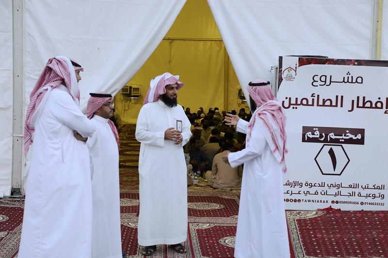 تعاوني عرعر: مشروع إفطار الصائمين يستقبل مدير مركز التنمية الاجتماعية بمنطقة الحدود الشمالية