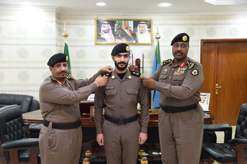 ترقية الملازم : سعود السلوم لرتبة ملازم أول بشرطة منطقة الحدود الشمالية