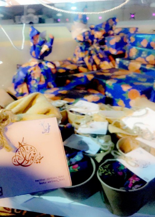 فريق ارتواء التطوعي بطريف ينفيذ مهرجان ( لمّة عيد ) بالقرية النسائية (طريف لاند)