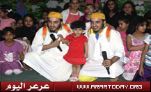 عرعر اليوم تواصل تميزها في تغطية مهرجان صيف عرعر ... فرقة الشباب تؤدي عرضها بتواجد التوأم (صور بالداخل)