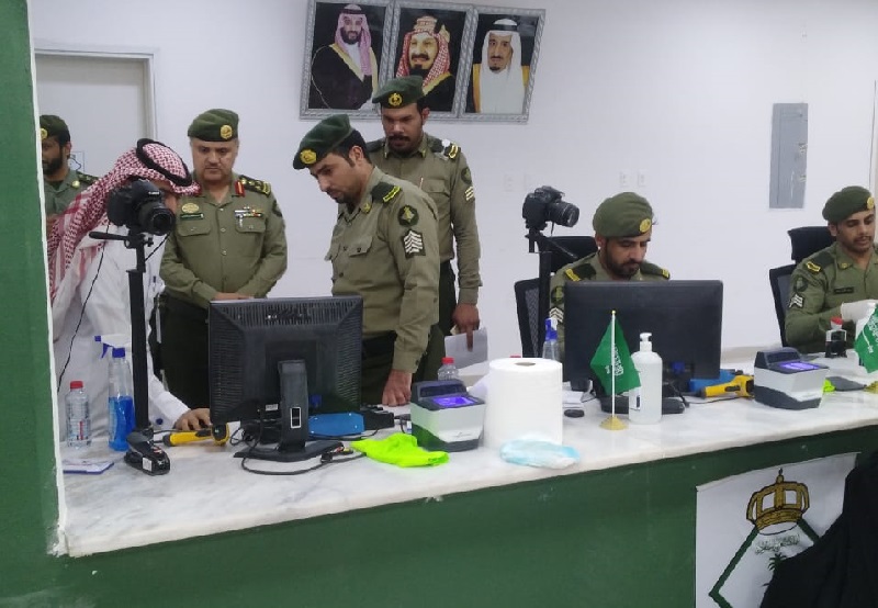 منفذ جديدة عرعر يستقبل الدفعة الخامسة من ضيوف الرحمن من الجنسية العراقية