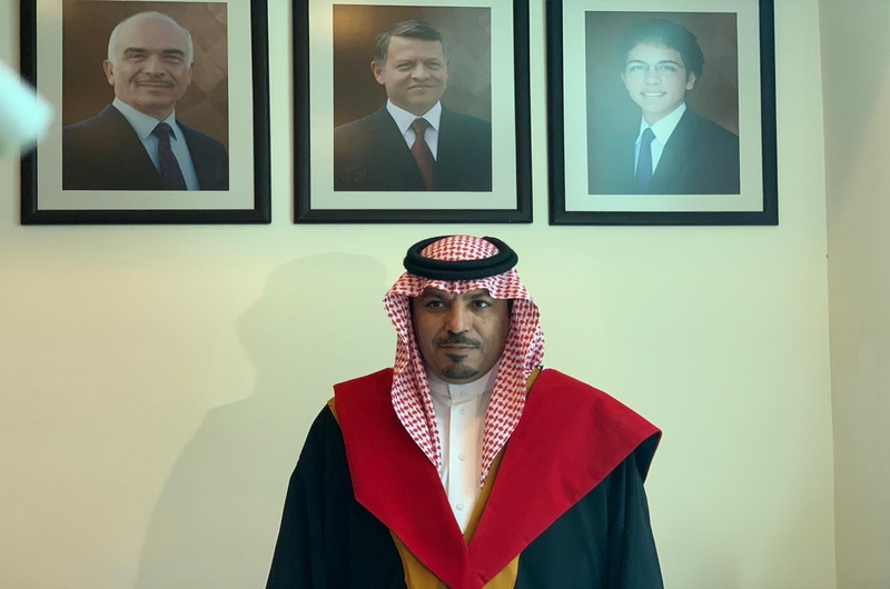 محمد حمود الضبيان ينال الدكتوراة ... وعرعر اليوم تهنيء