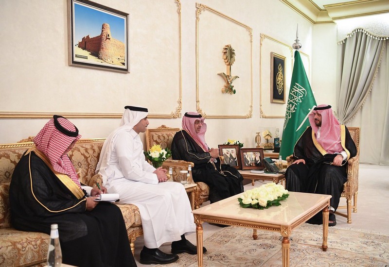 أمير منطقة الحدود الشمالية يستقبل الرئيس التنفيذي لبرنامج تطوير الصناعات الوطنية والخدمات اللوجستية
