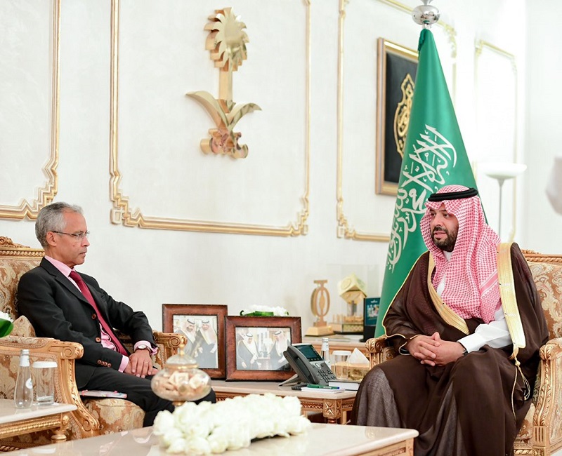 أمير منطقة الحدود الشمالية يستقبل القنصل العام الفرنسي لدى المملكة