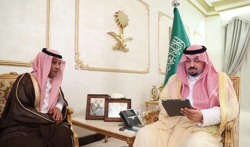 أمير الحدود الشمالية يدشن حملة مقاومة الانفلونزا الموسمية