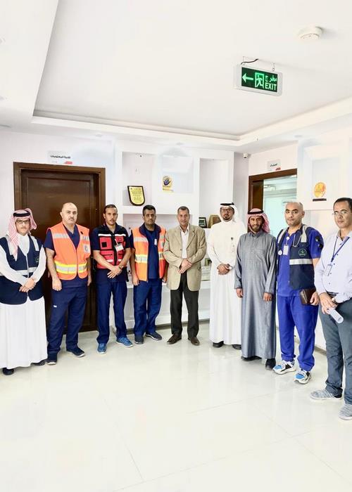 الهلال الأحمر السعودي بالحدود الشمالية يدشن حملة تطعيم الإنفلونزا الموسمية