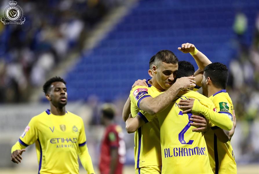 النصر يفوز على العدالة بهدف ويتأهل لنصف نهائي كأس الملك