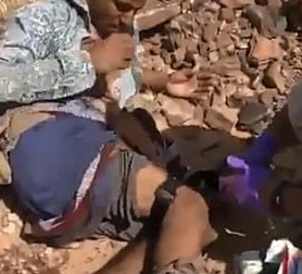جنديان سعوديان يساعدان متسللا يمنيا انفجر فيه لغم حوثي