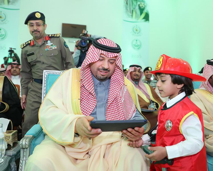 سمو أمير منطقة الحدود الشمالية يدشّن فعاليات اليوم العالمي للدفاع المدني