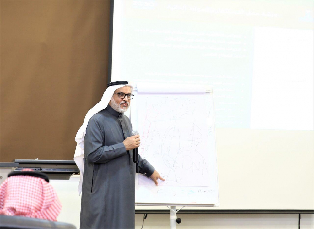 جامعة الحدود الشمالية تنظم ورشة عمل عن الاستثمار والموارد البشرية