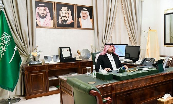 سمو أمير الحدود الشمالية يرأس الاجتماع الثالث للجنة المركزية لمكافحة عدوى انتشار فيروس كورونا