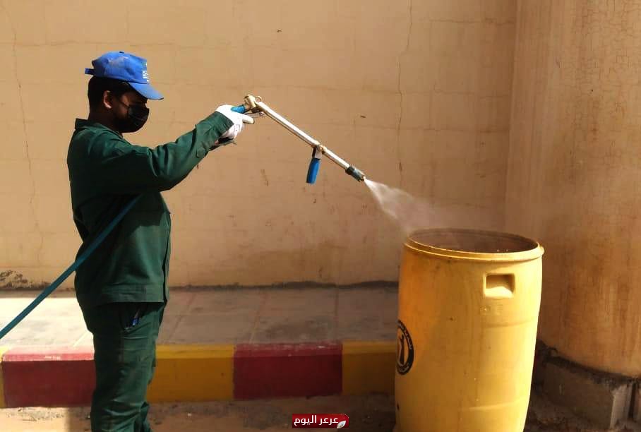 بلدية شعبة نصاب تكثف جهودها للتصدي لخطر فايروس كورونا