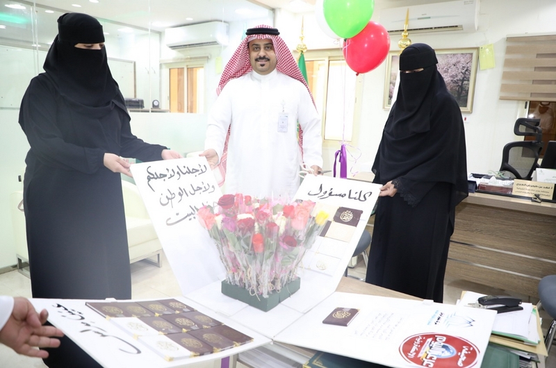 عرعر اليوم وبالتعاون مع شركة تطوير الريان تقوم بمبادرة شكر لأبطال صحة الحدود الشمالية