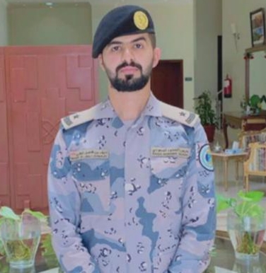 تعيين الملازم : نايف فاضل العنزي بقطاع حرس الحدود بالعويقيلة