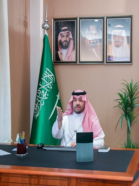 سمو أمير الحدود الشمالية يطلق إلكترونيا .. فعاليات الحملة التوعوية