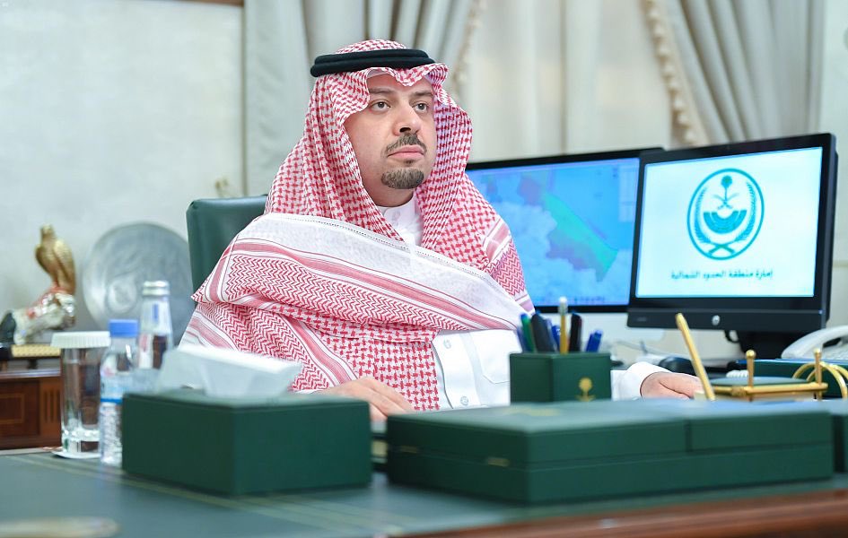 سمو أمير الحدود الشمالية يلتقي بوزراء التعليم والاتصالات وتقنية المعلومات ومحافظ المؤسسة العامة للتدريب التقني والمهني عبر الاتصال المرئي