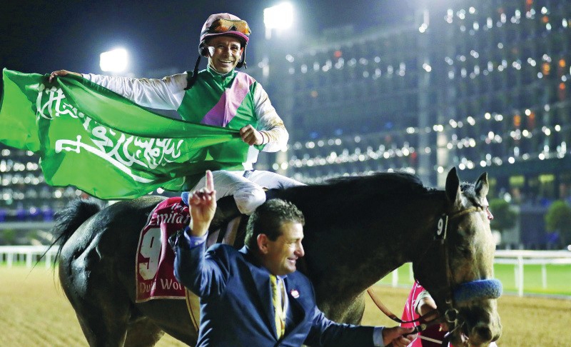 نفوق الجواد السعودي البطل العالمي ( آروغيت )