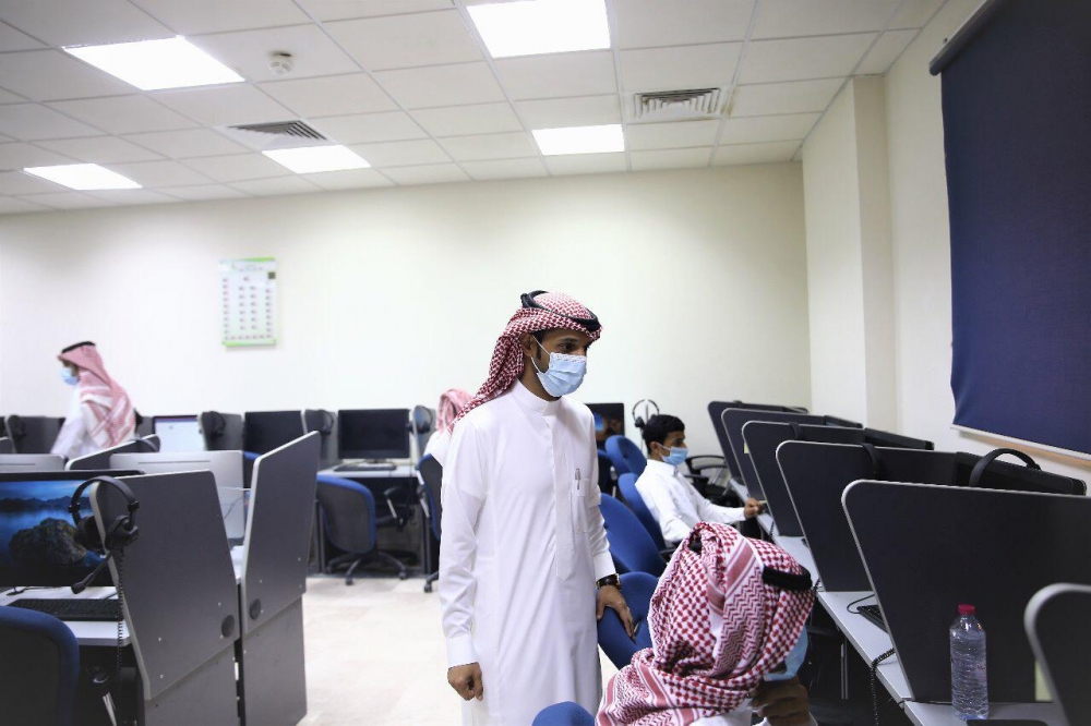 وزارة التعليم وبالتنسيق مع هيئة تقويم التعليم والتدريب تعقد الاختبار التحصيلي المحوسب في رحاب جامعة الحدود الشمالية