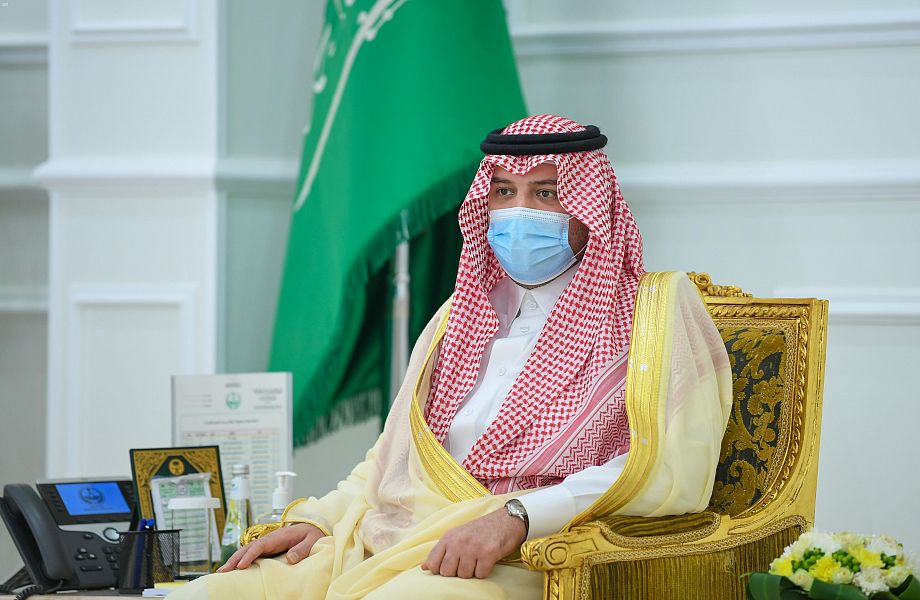 سمو أمير منطقة الحدود الشمالية يستقبل أصحاب المنشآت الصغيرة والمتوسطة