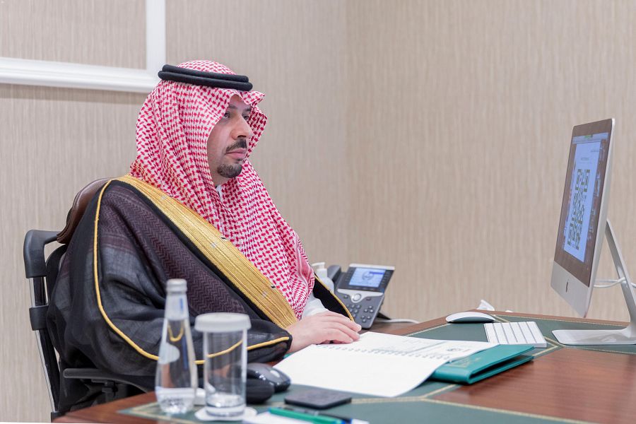 سمو أمير الحدود الشمالية يرأس الاجتماع التنسيقي لليوم الوطني للمملكة الـ 90