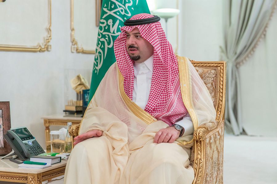 سمو أمير الحدود الشمالية يدشن حملة الرئاسة العامة لهيئة الأمر بالمعروف