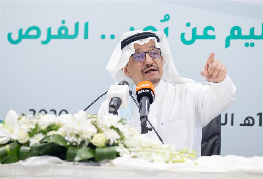 وزير التعليم: منصة مدرستي صُممت بكوادر سعودية وسنرفع التقييم للمقام السامي بعد مرور 5 أسابيع