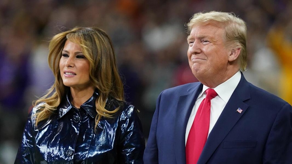 دونالد ترامب يعلن إصابته وزوجته ميلانيا بفيروس