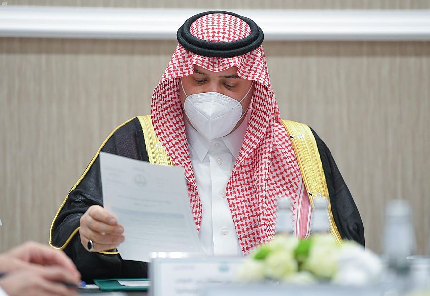 سمو أمير الحدود الشمالية يرأس الاجتماع الرابع للجنة متابعة تنفيذ المشاريع بالمنطقة