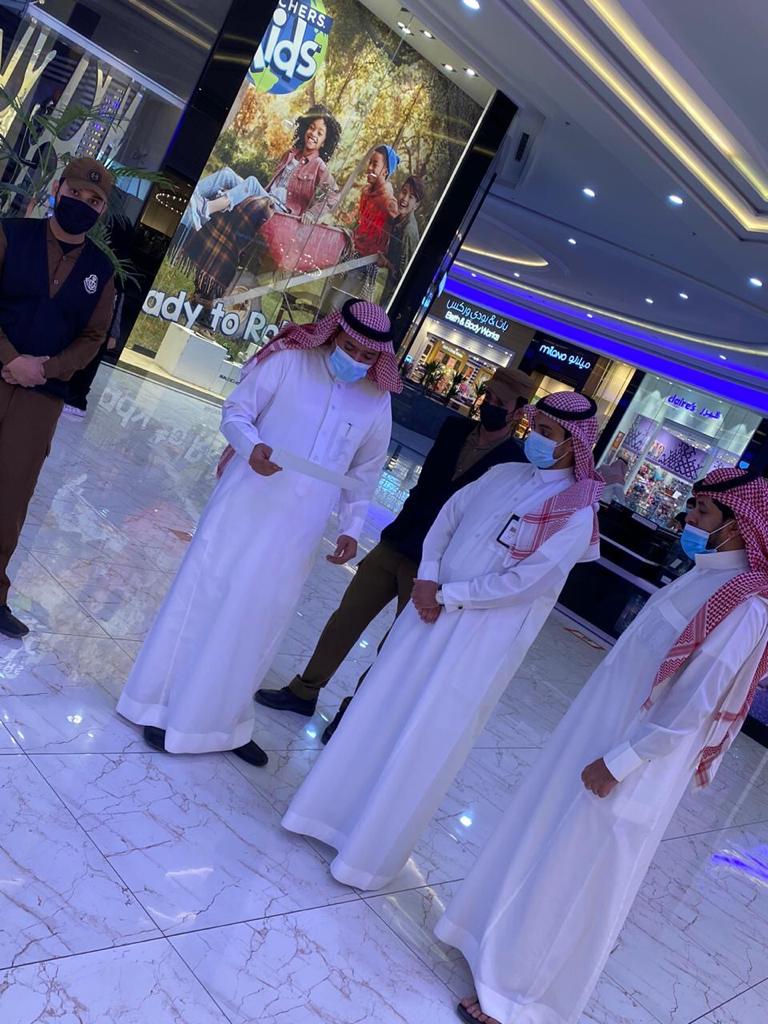 فرع وزارة الموارد البشرية بالحدود الشمالية يقوم بحولات تفتيشية