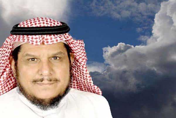 الحصيني : أمطار وبرد على أجزاء من المملكة .. وهذا تأثير الحالة المدارية