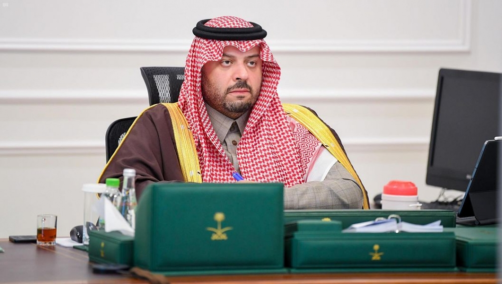 سمو أمير الحدود الشمالية يرأس جلسة مجلس المنطقة عبر الاتصال المرئي