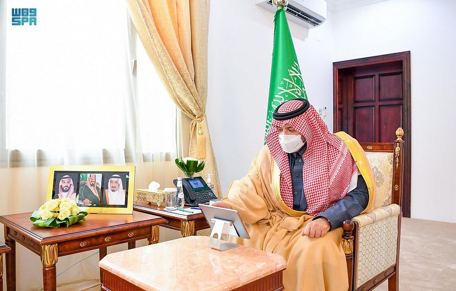 سمو أمير الحدود الشمالية يطلق الحملة التوعوية