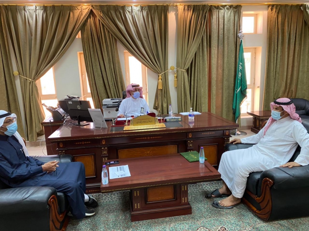 مدير الضمان الإجتماعي بالحدود الشمالية يستقبل مشرف مركز الملك عبدالعزيز للحوار الوطني