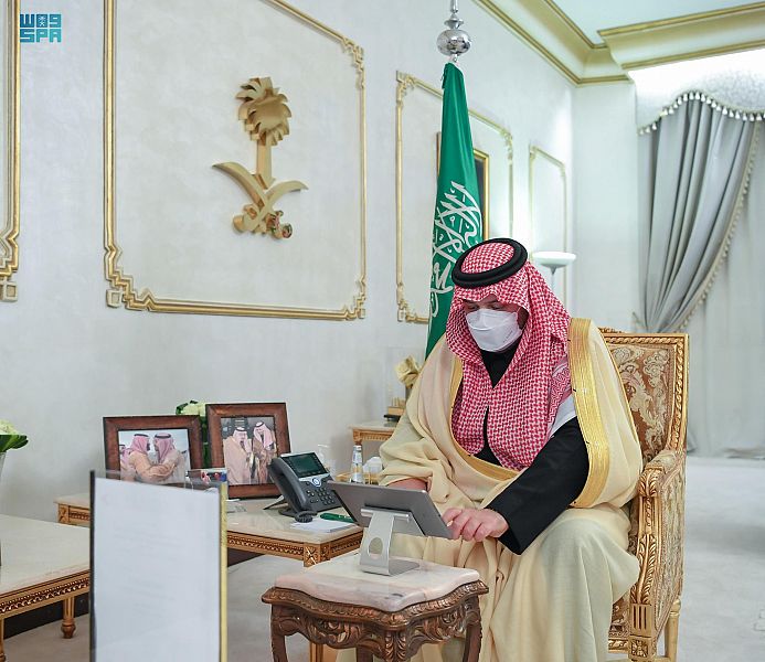 سمو أمير الحدود الشمالية يستقبل رئيس الجمعية الخيرية لتحفيظ القرآن الكريم