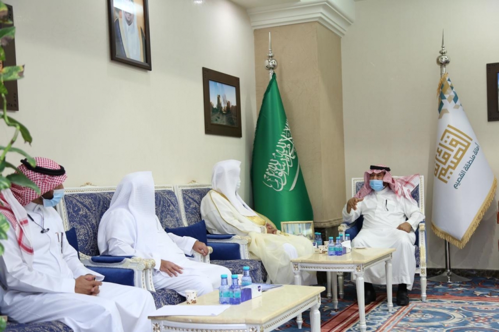 مدير عام فرع الرئاسة العامة لهيئة الأمر بالمعروف بمنطقة القصيم يزور أمين المنطقة