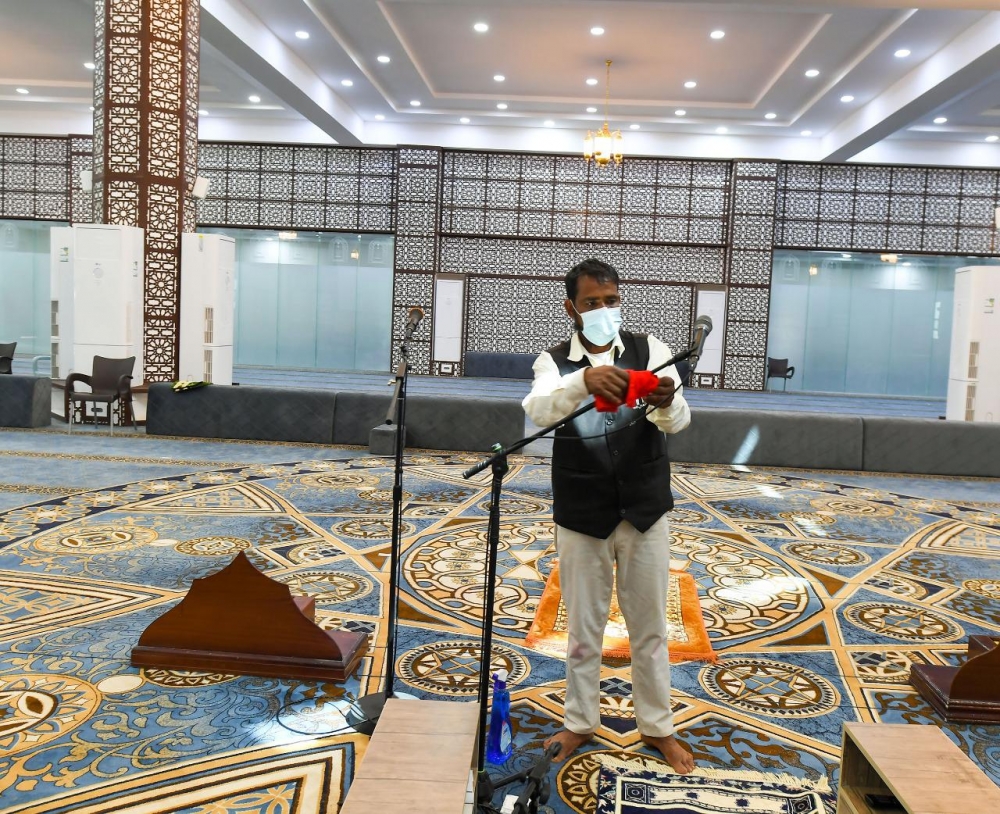 فرع الشؤون الإسلامية بالحدود الشمالية يستكمل جاهزية الجوامع والمساجد لاستقبال شهر رمضان المبارك