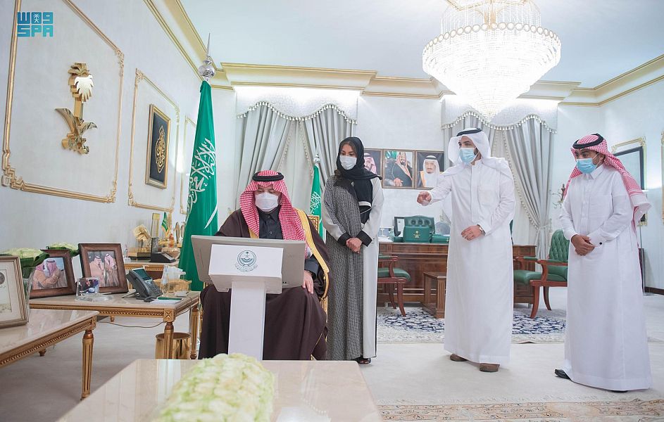 سمو أمير الحدود الشمالية يدشن انطلاق جائزة