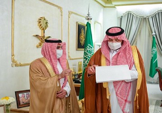 سمو أمير الحدود الشمالية يستقبل مدير التدريب التقني والمهني بالمنطقة