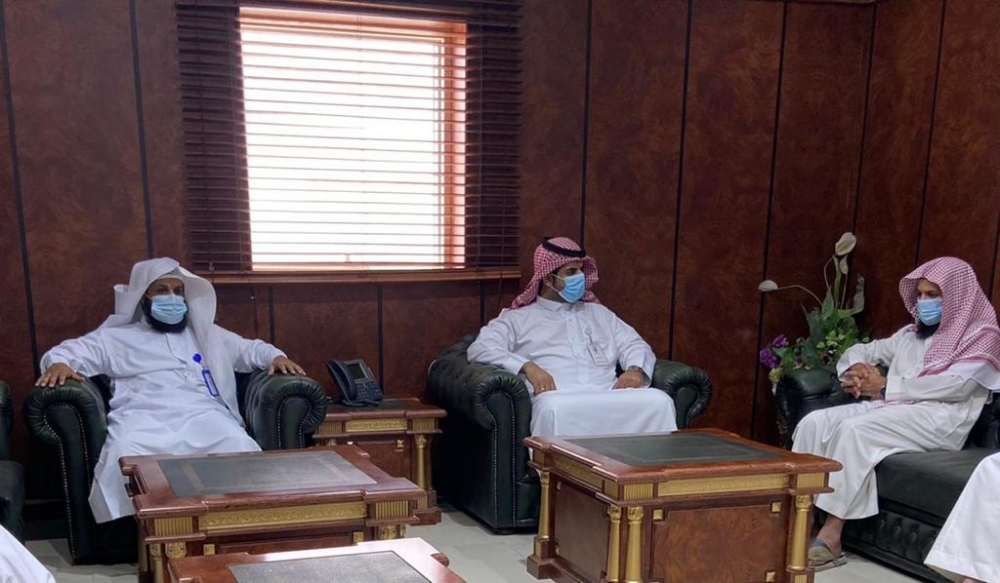 رئيس أصدقاء التطوع يزور فرع الرئاسة العامة لهيئة الأمر بالمعروف والنهي عن المنكر بمنطقة الحدود الشمالية