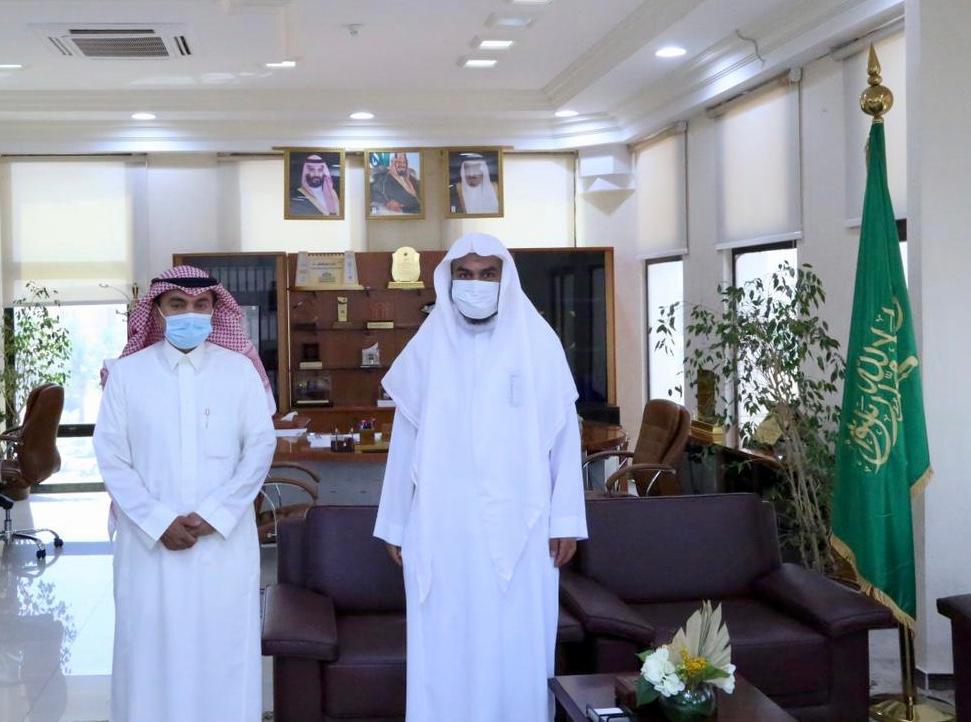مدير عام فرع الرئاسة العامة لهيئة الأمر بالمعروف بمنطقة القصيم يزور أمين الغرفة التجاريّة بالمنطقة