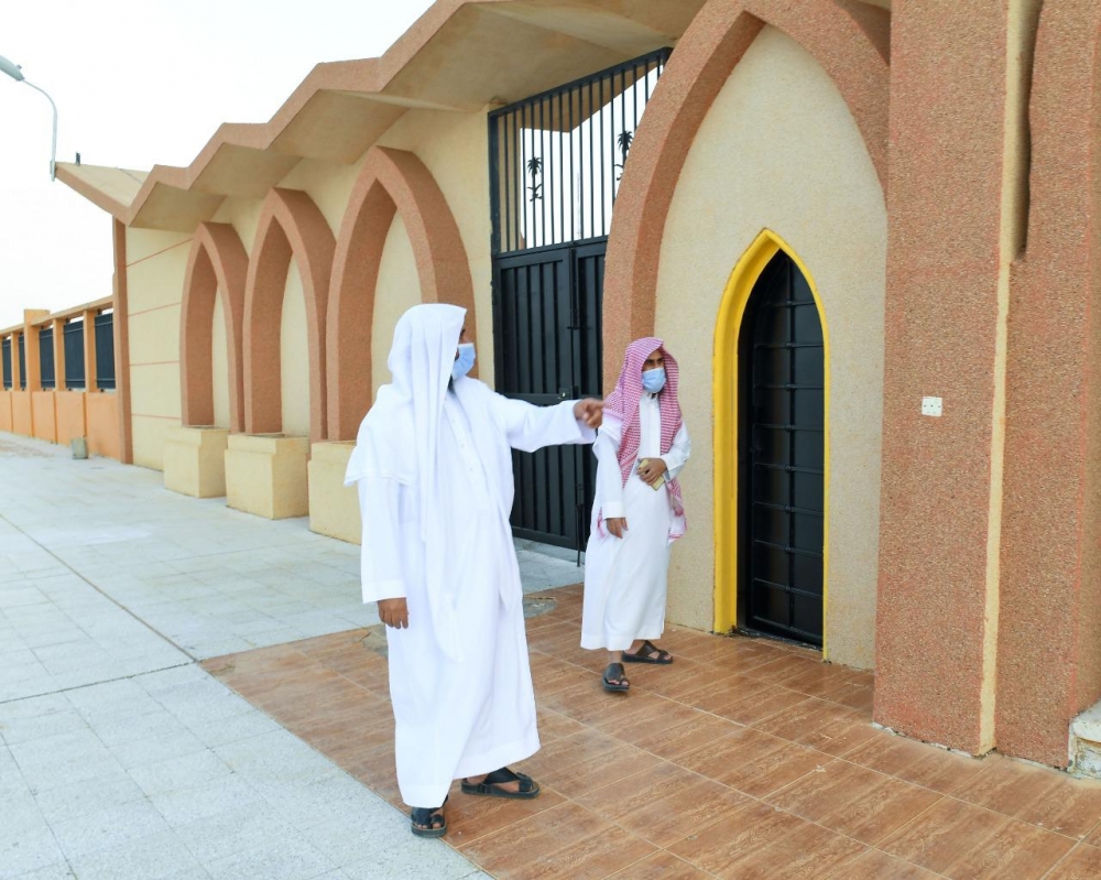 مدير فرع الشؤون الإسلامية بالحدود الشمالية يشرف على مصلى العيد الرئيسي بحي المحمدية