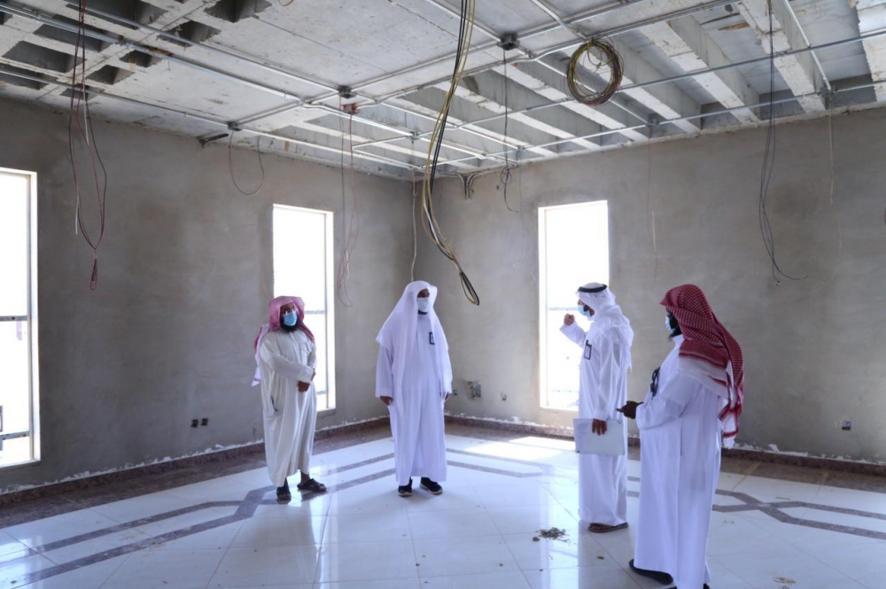 مدير عام فرع الرئاسة العامة لهيئة الأمر بالمعروف بمنطقة القصيم يتفقد مباني الرئاسة الجاري تنفيذها في المنطقة