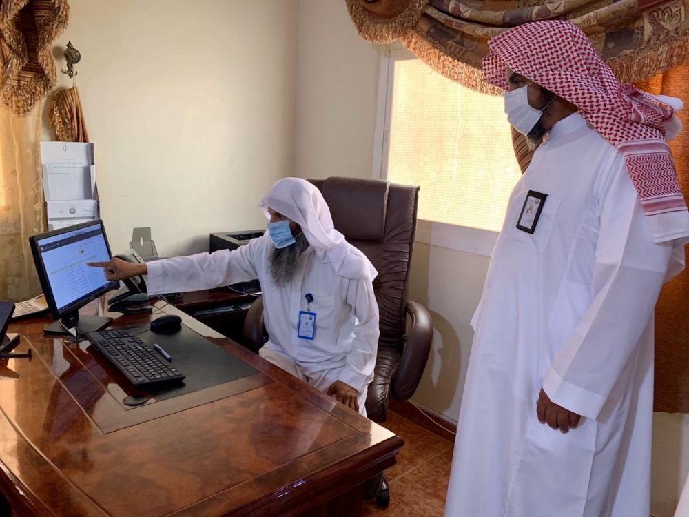مدير عام فرع الرئاسة العامة لهيئة الأمر بالمعروف بمنطقة القصيم يزور هيئة محافظة البدائع