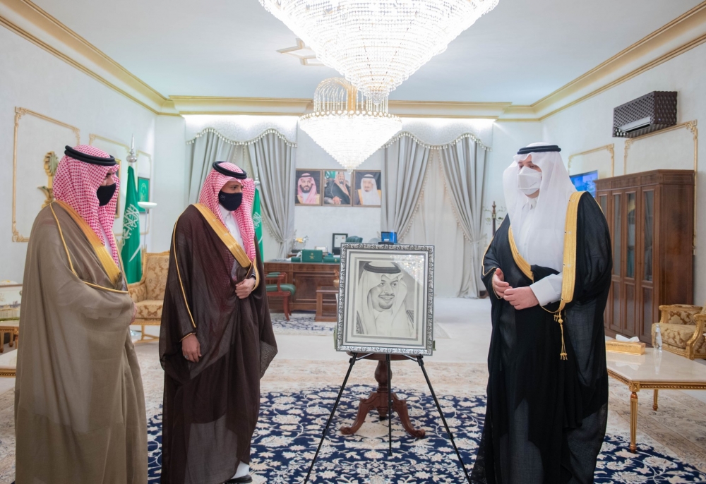 سمو أمير الحدود الشمالية يستقبل الرئيس التنفيذي لشركة معادن وعد الشمال للفوسفات