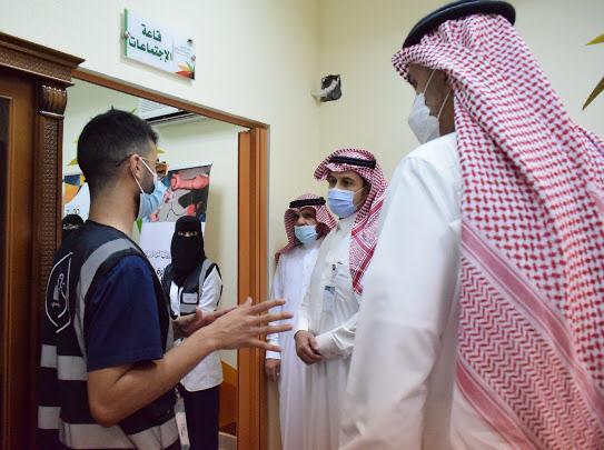 مساعد وزير الموارد البشرية والتنمية الاجتماعية يتفقد المراكز والدور الاجتماعية بمنطقة الحدود الشمالية