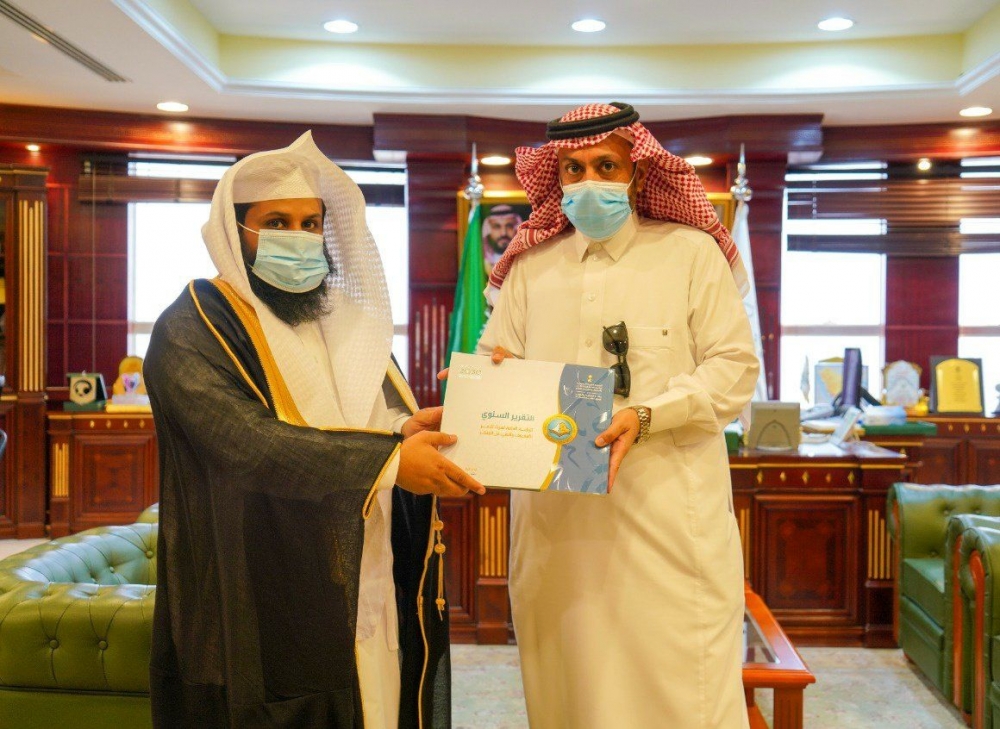 مدير عام فرع هيئة الأمر بالمعروف بمنطقة الحدود الشمالية يلتقي بأمين المنطقة