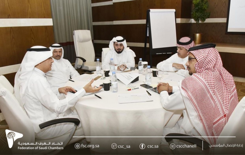 أمين الغرفة التجارية بالحدود الشمالية يشارك في ورشة عمل اتحاد الغرف السعودية