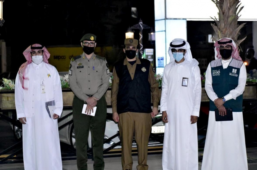 لجنة المتابعة الميدانية المشتركة للتوطين تقوم بجولة رقابية بعرعر