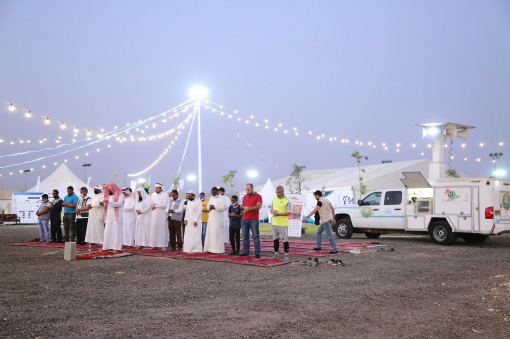 فرع الرئاسة العامة لهيئة الأمر بالمعروف بالقصيم يشارك في برنامج صحتك ابدأها بخطوة